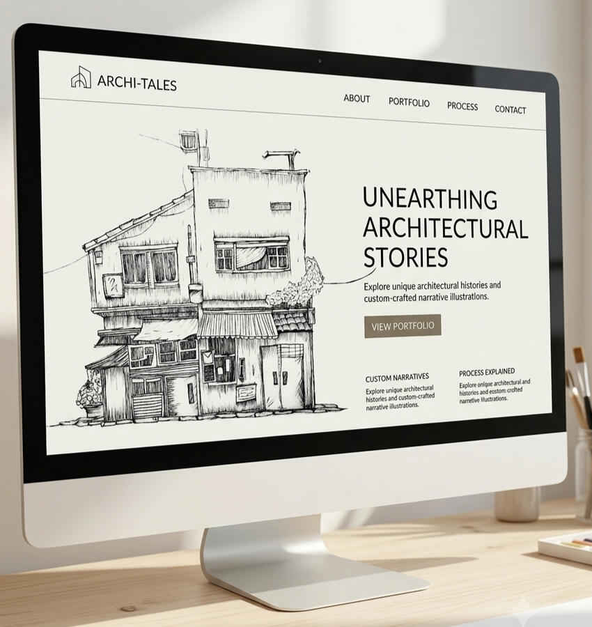 Branding I Web Illustration